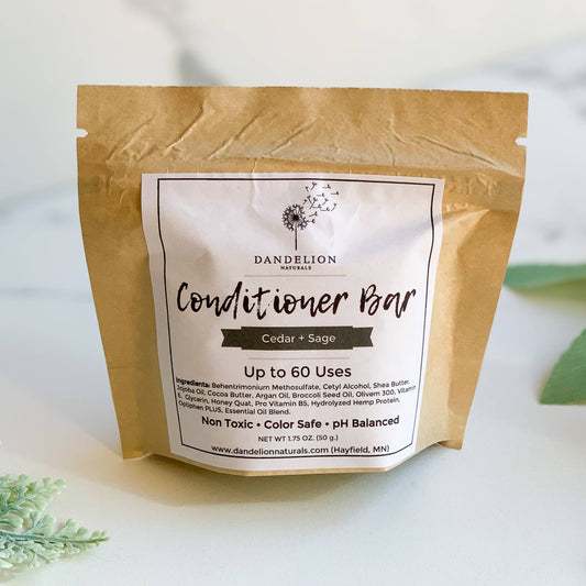 Conditioner Bar | Cedar Sage | Packaged | Solid Conditioner