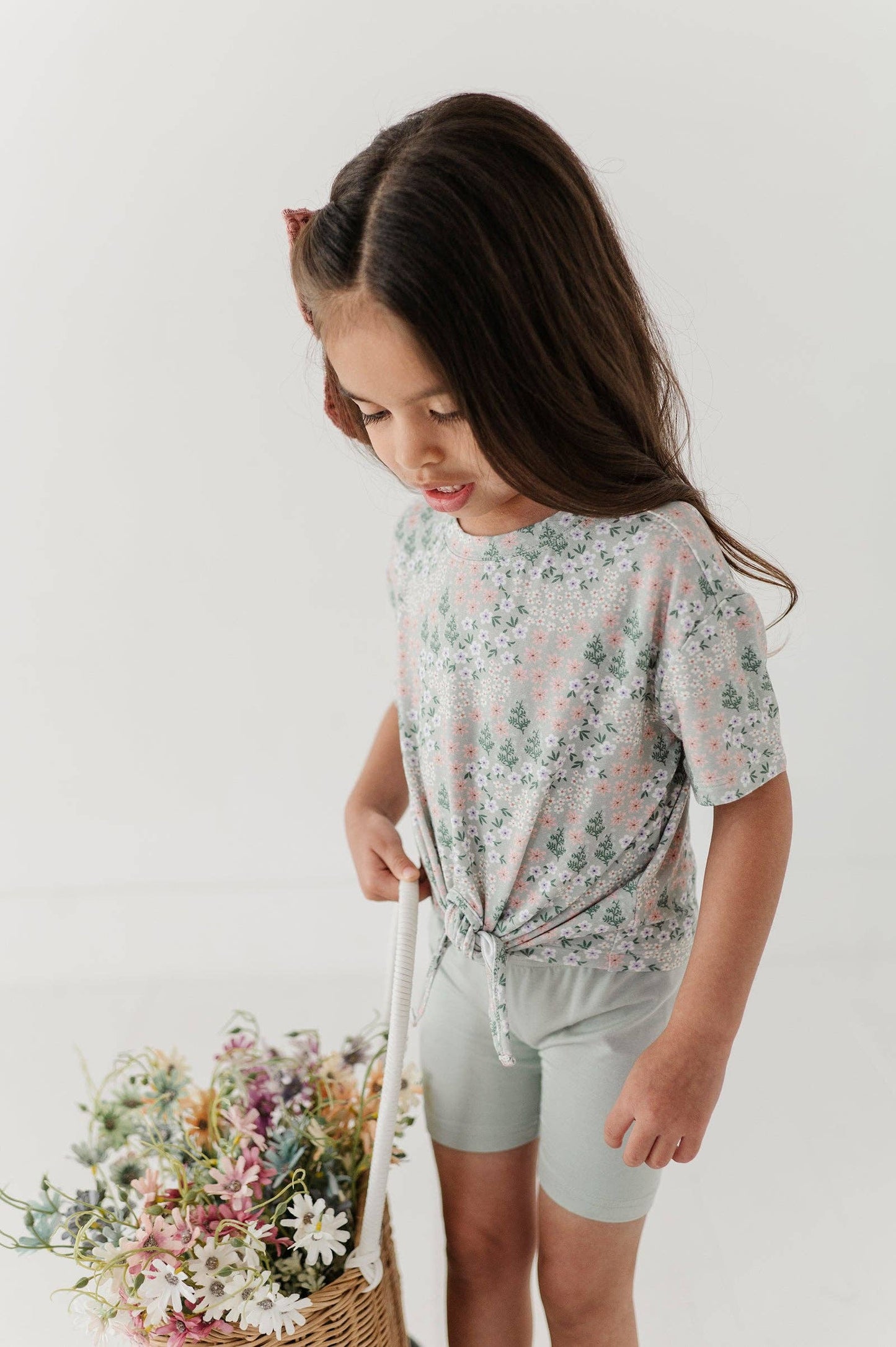 Babysprouts Girl's Tie Front Shirt