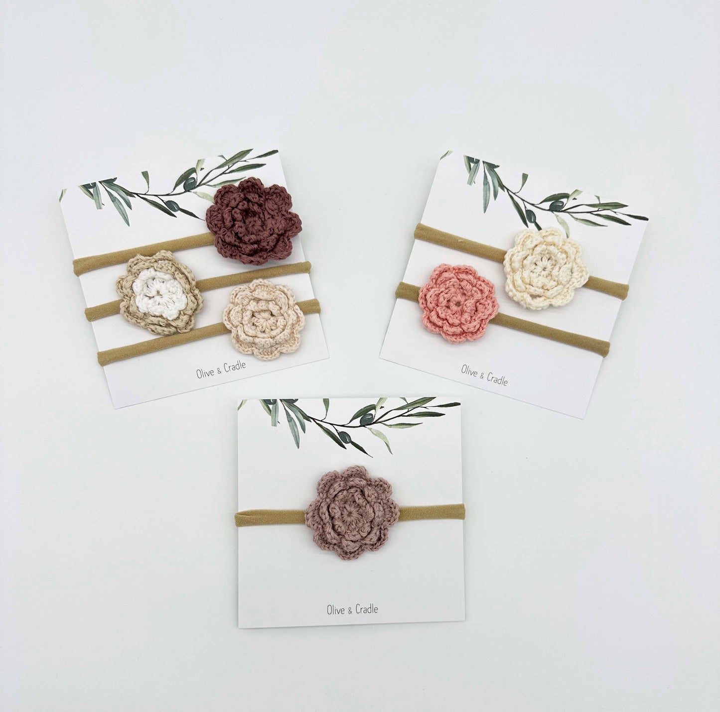 Crochet Flower Headband