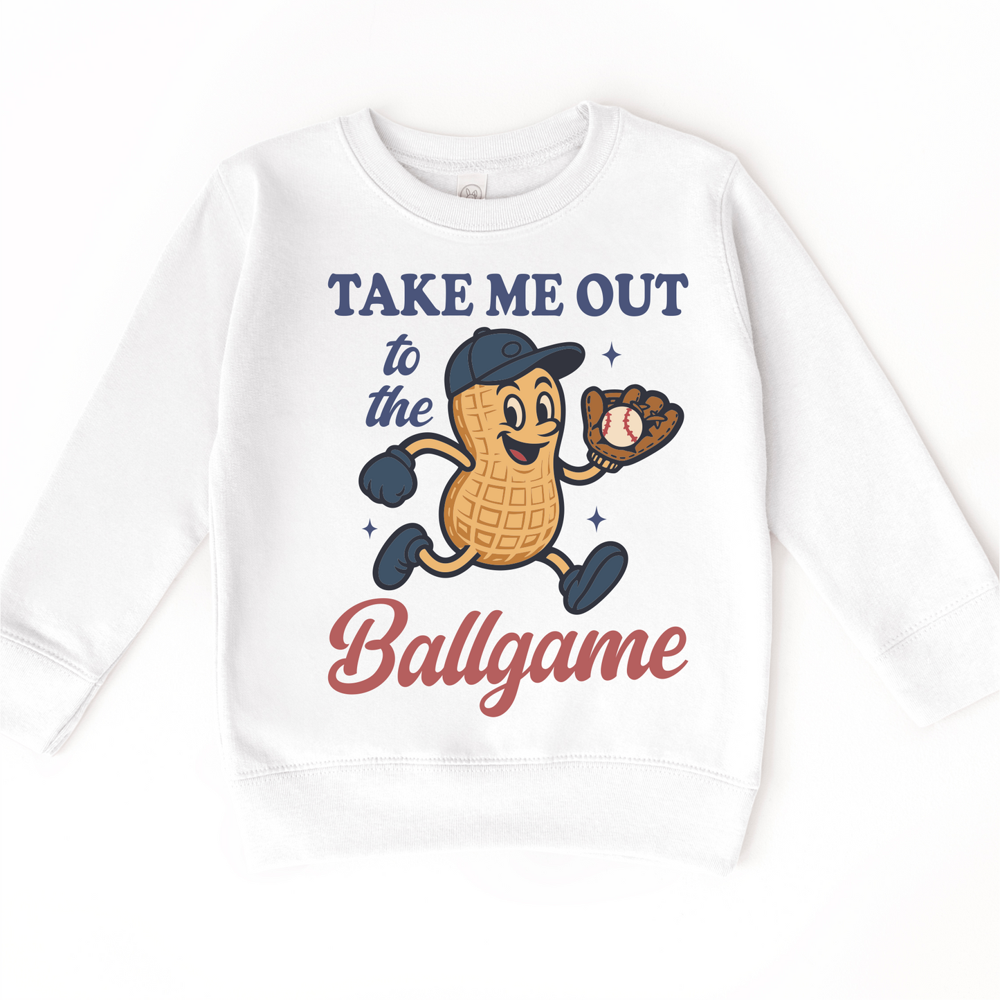 Baseball Take Me Out To The Ballpark Shirt - Peanut Baseball Tee