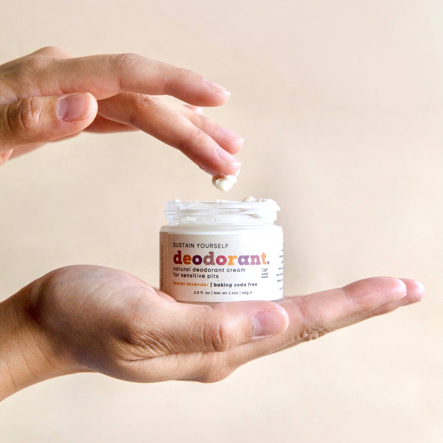 Lemon Lavender Deodorant Cream