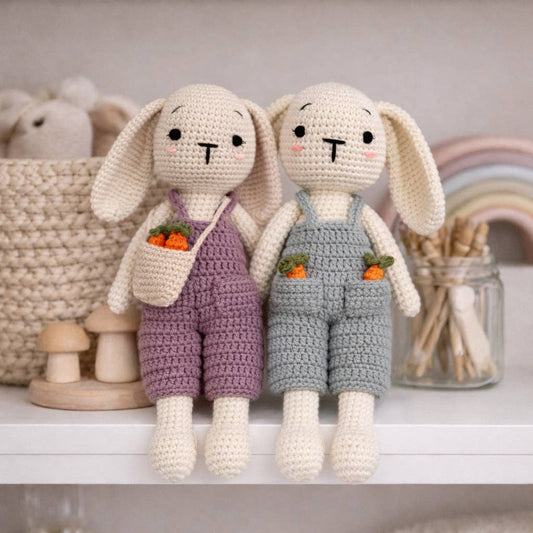 Henry Sleepy Bunny Doll