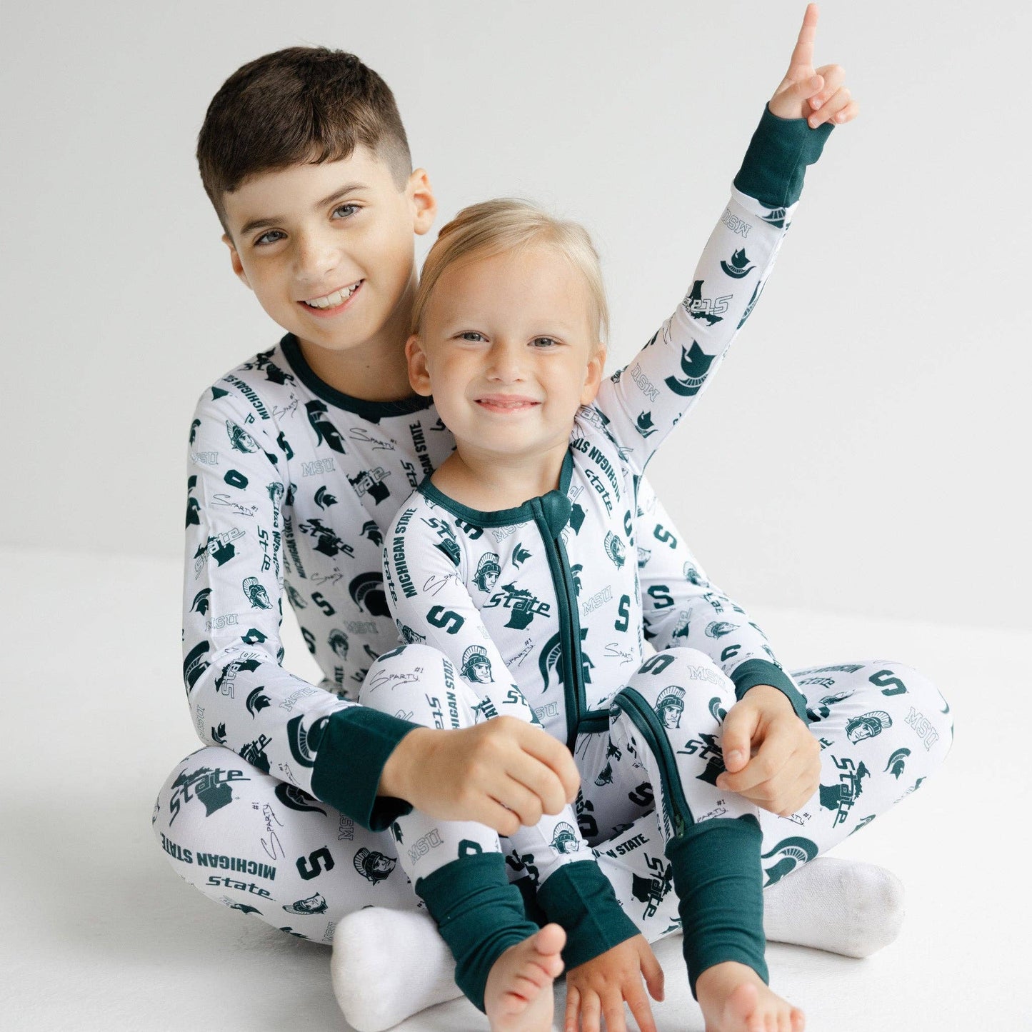 Michigan State Spartans Zippy One-Piece Sleeper