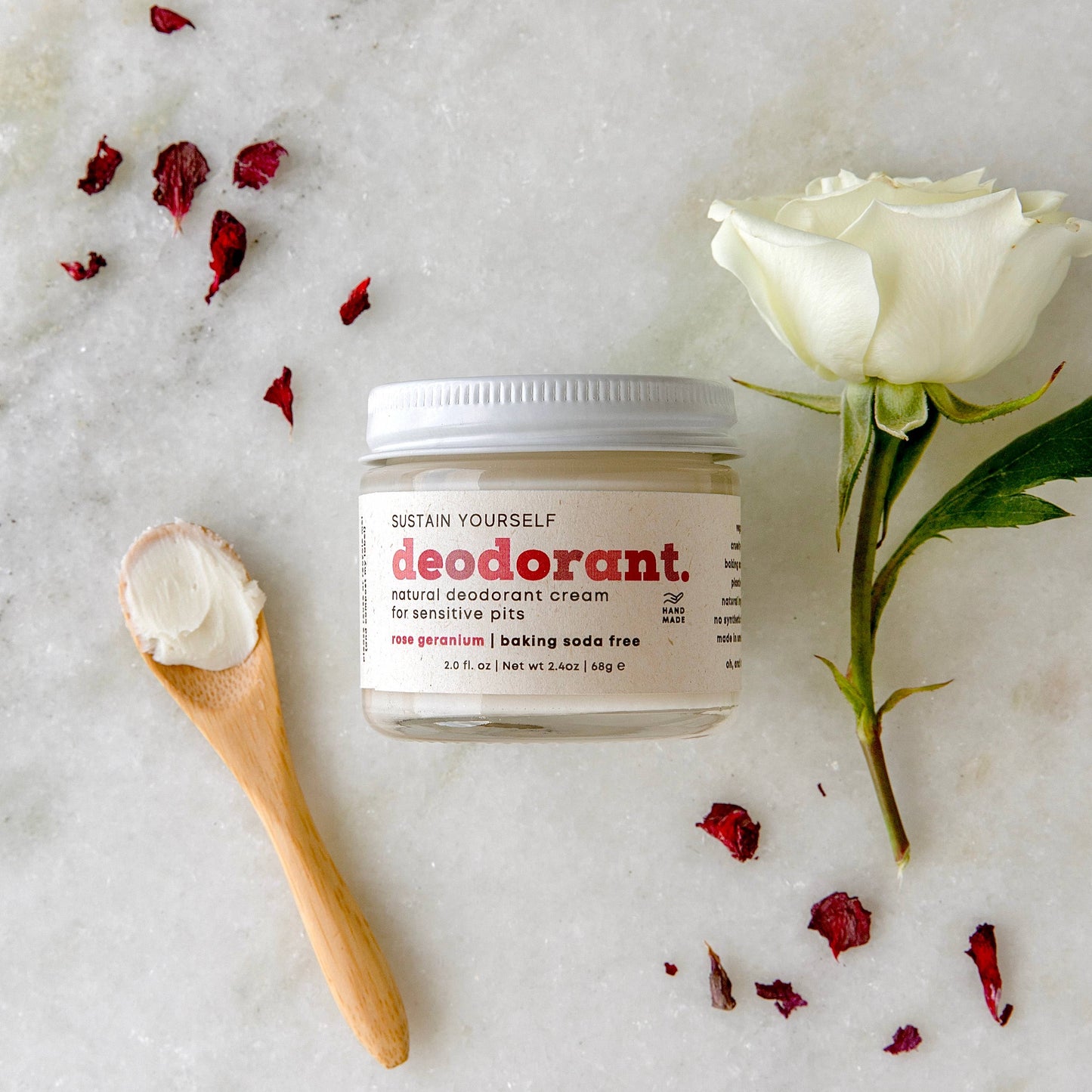 Rose Geranium Deodorant Cream