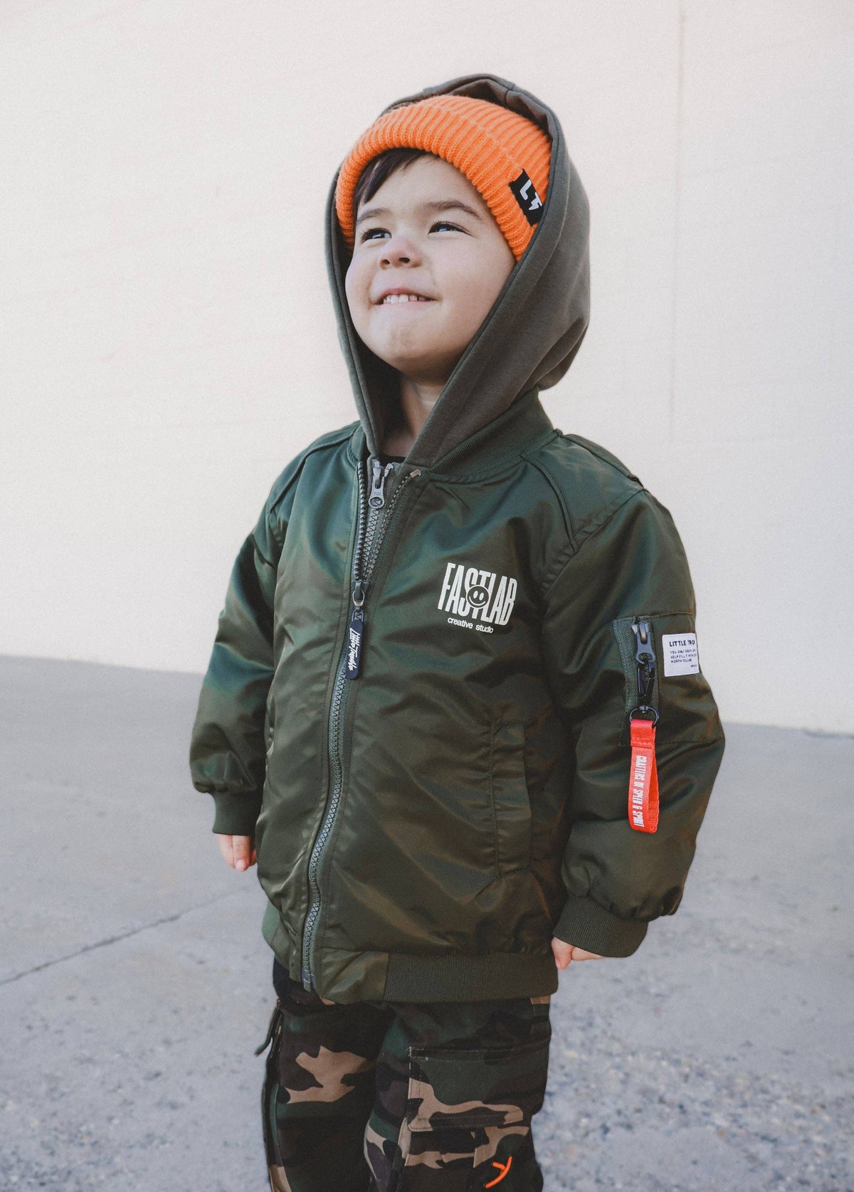 Orange Beanie