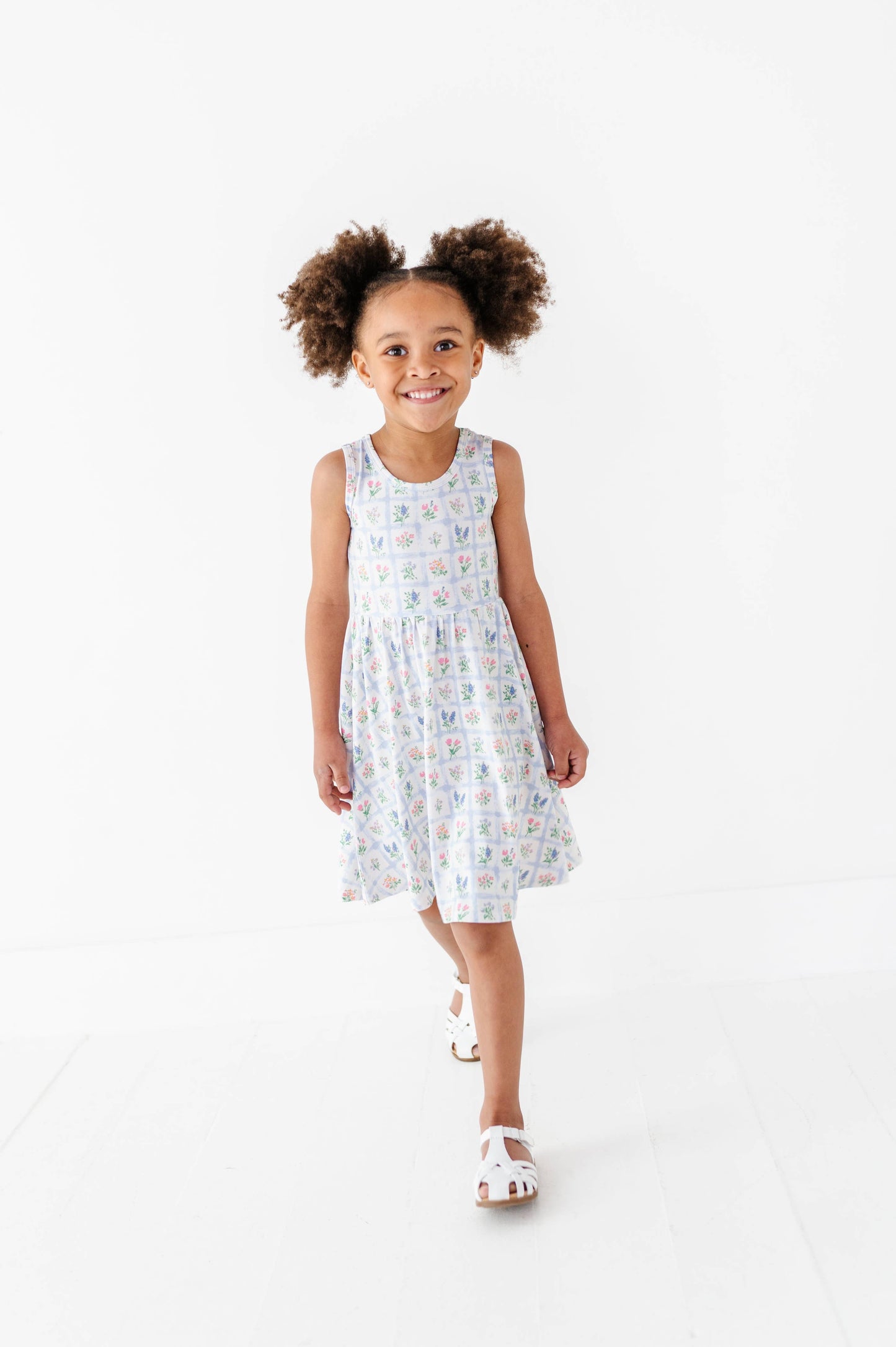 BLUE BOUQUETS | BAMBOO DRESS