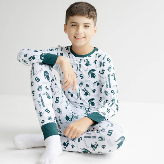 Michigan State Spartans Two-Piece Pajama Set