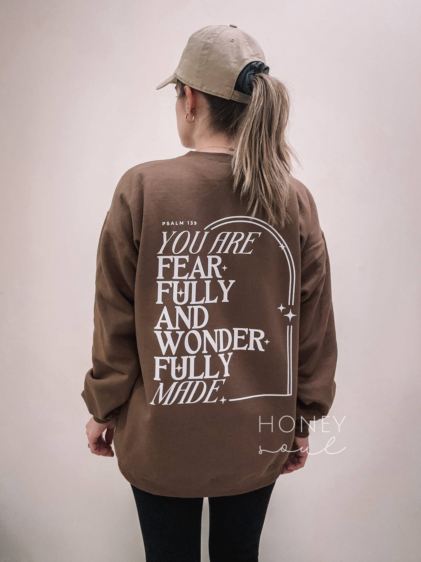 Graphic Fearfully & Wonderfully Made Crewneck