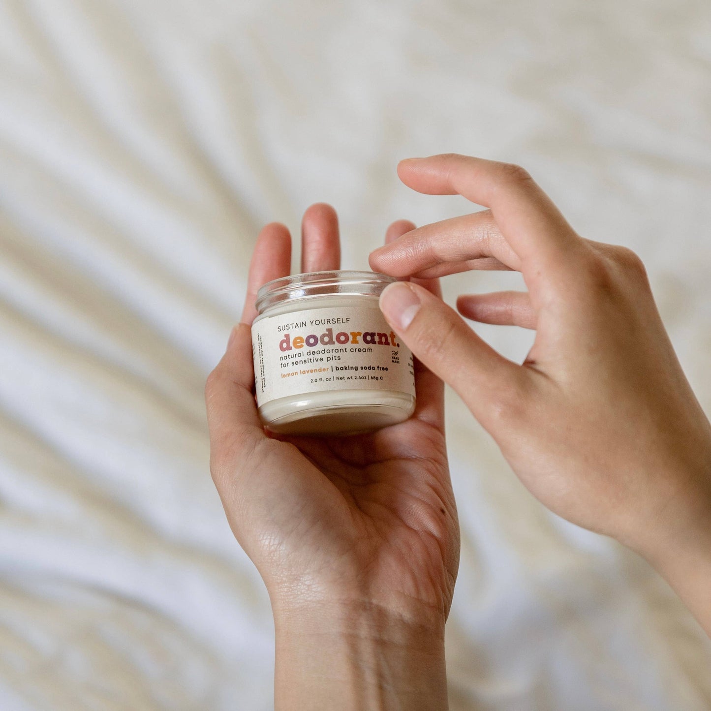 Lemon Lavender Deodorant Cream