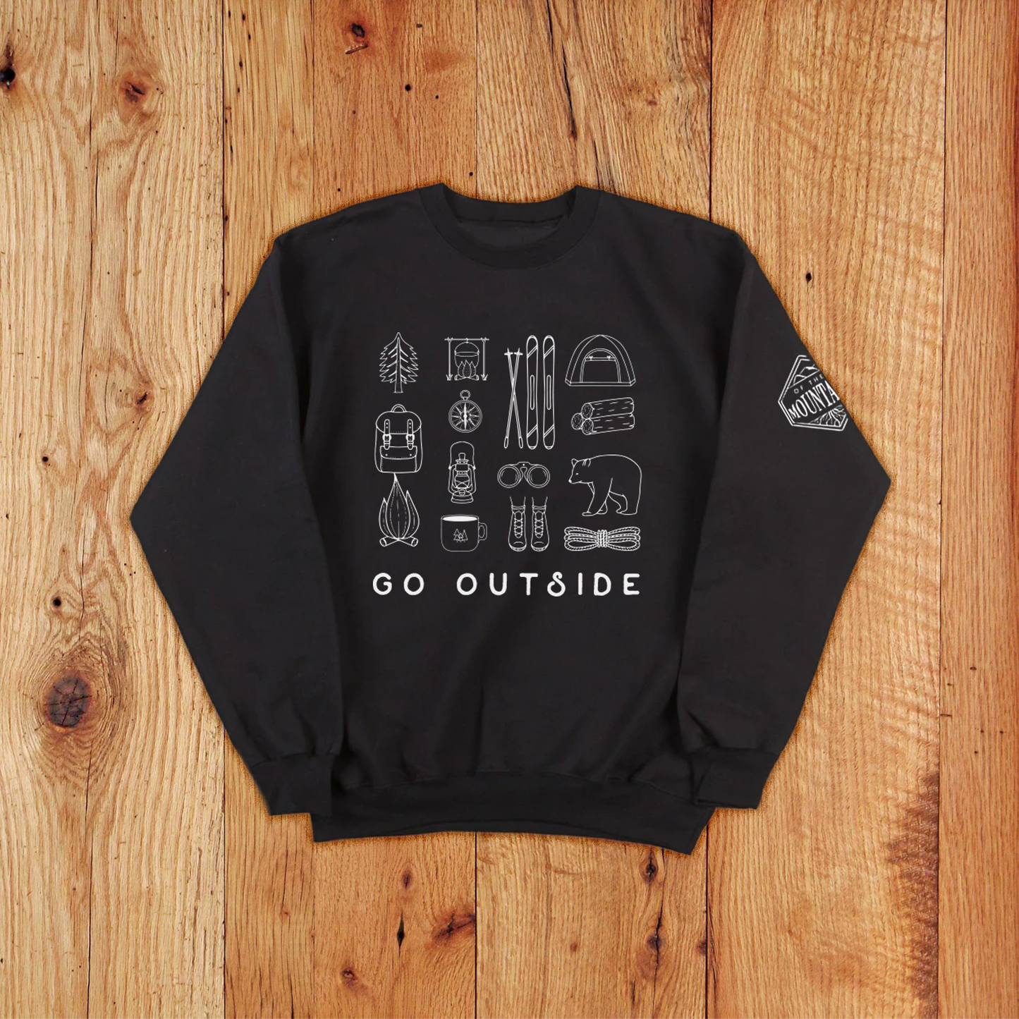 OTM | Toddler | Go Outside | Crewneck Sweatshirt