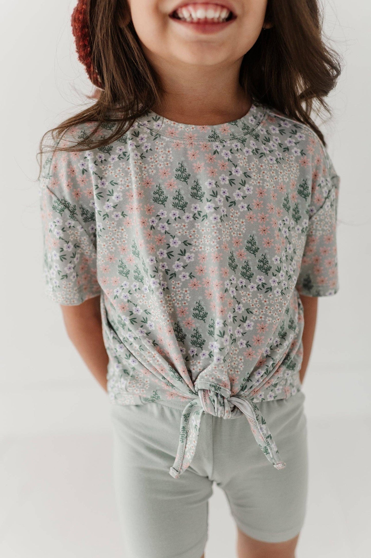 Babysprouts Girl's Tie Front Shirt