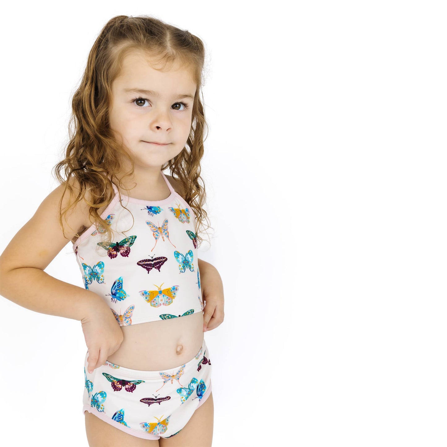 Wings of Paradise Butterflies Bikini Girls Swimsuit