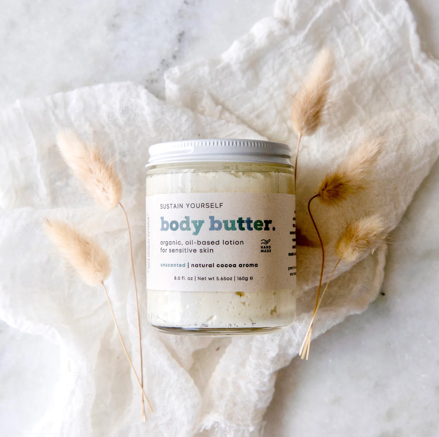 Organic Unscented Body Butter