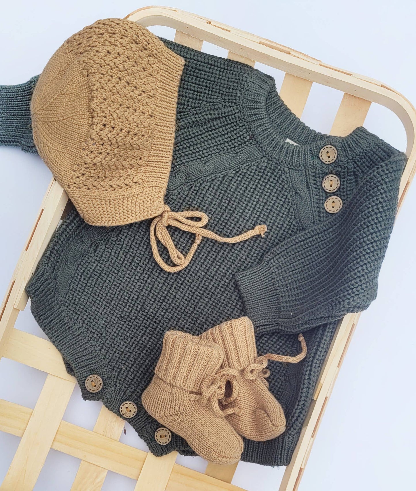 Baby Knit Jumper Romper