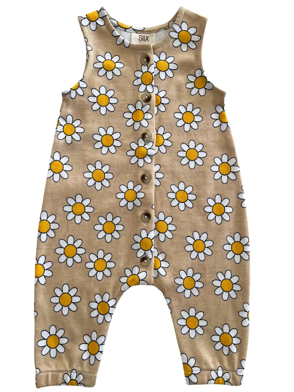 Daisy Pop Biscotti / Organic Bay Jumpsuit