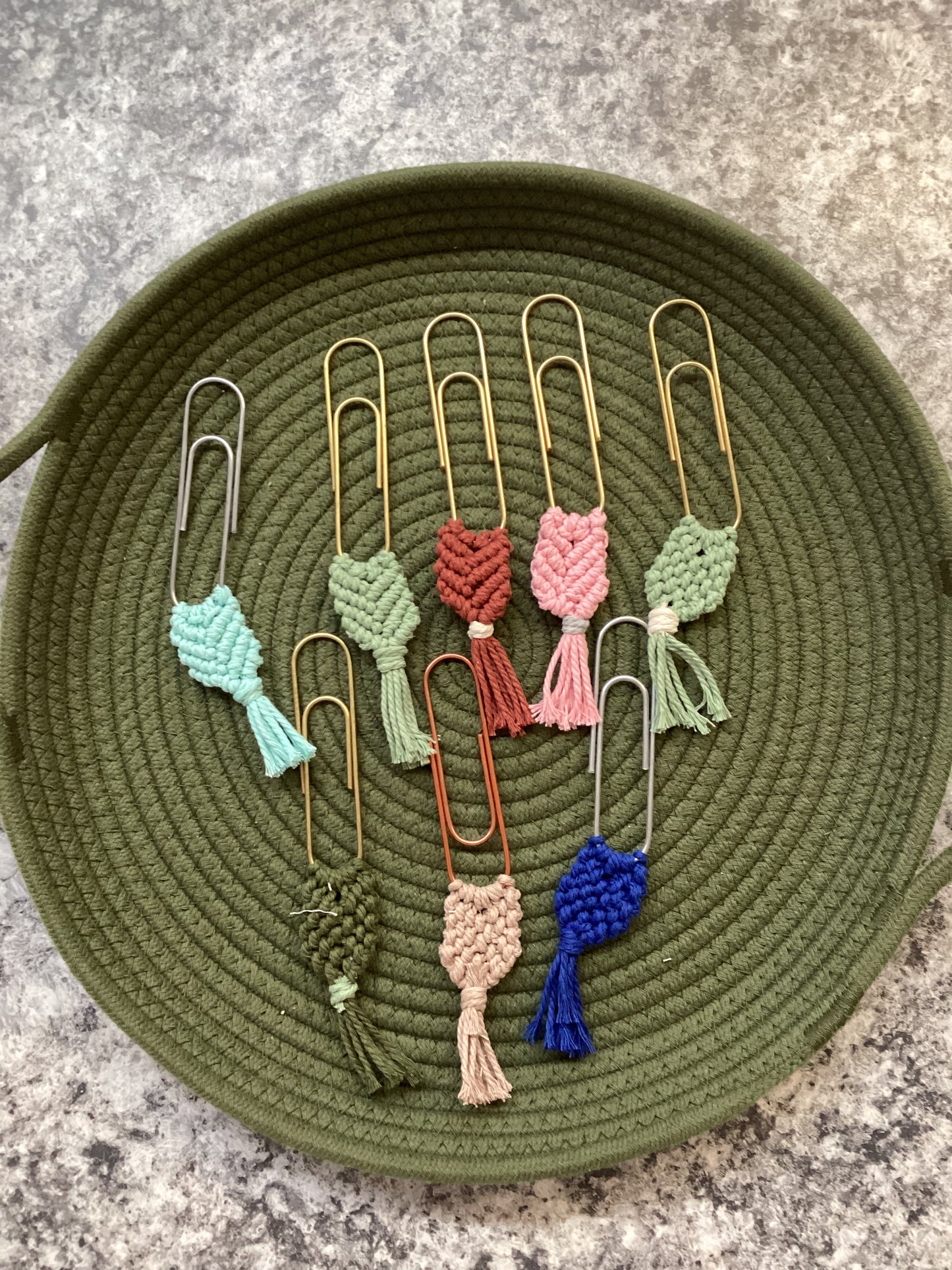 Handmade Macrame Boommark