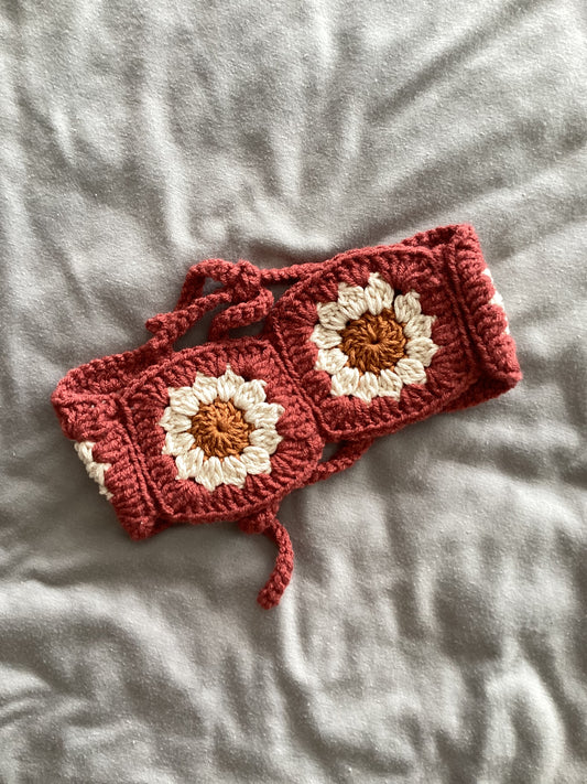 Granny Square Crochet Headband