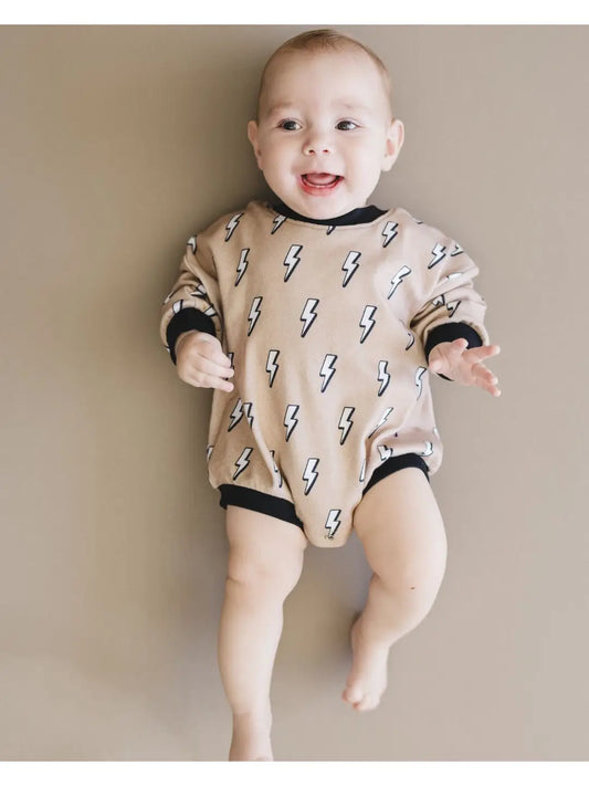 Bubble Romper | Lightning Bolt