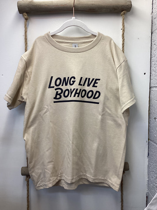 Long Live Boyhood Tan Shirt