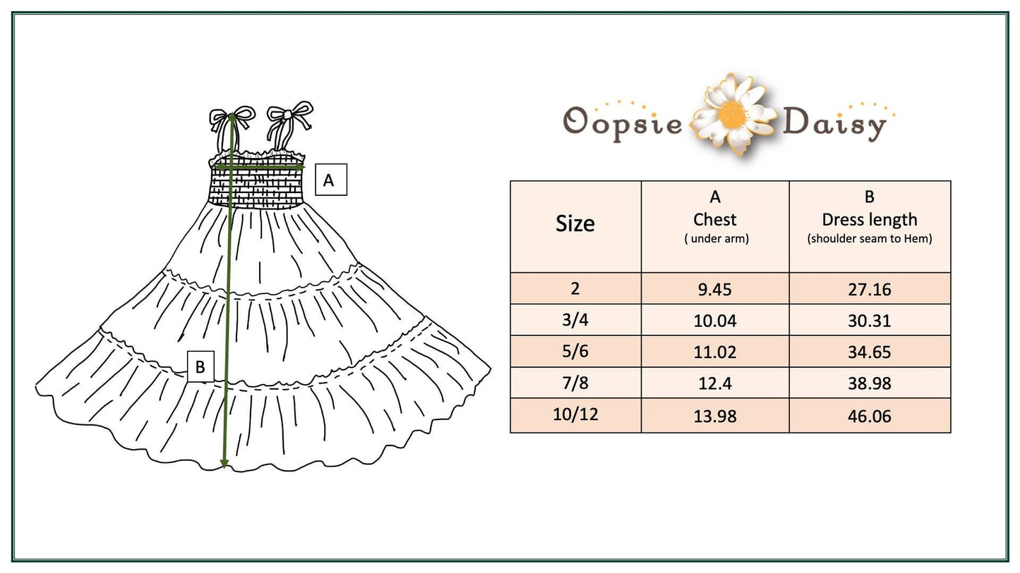 Girls Leilani Apricot Tiered Spring Summer Maxi Dress