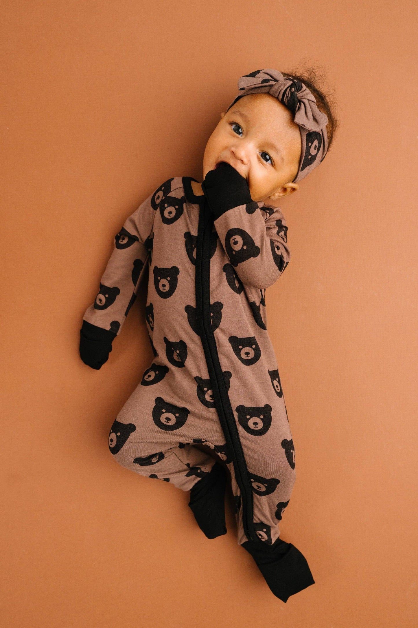 Brown Bear Bamboo Sleeper