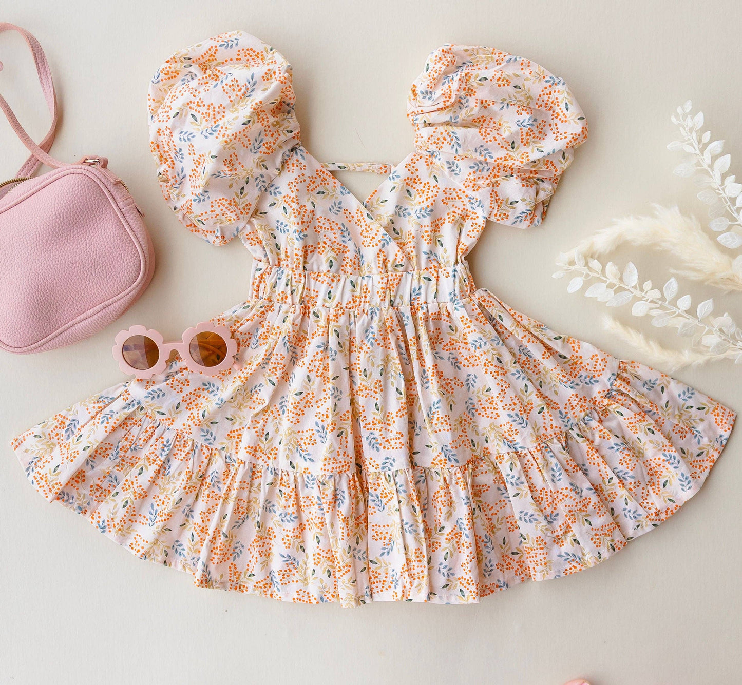 Lucilla Mommy and Me Puff Sleeve Dress