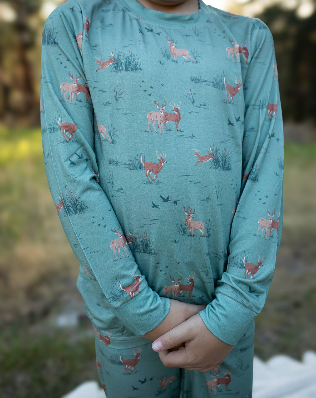 Woodland Buck Bamboo Pajamas