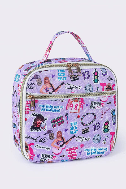 Taylor Swift inspired Music Tour Lunch Boxes Bag