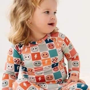 Bamboo Smiley Pajama set