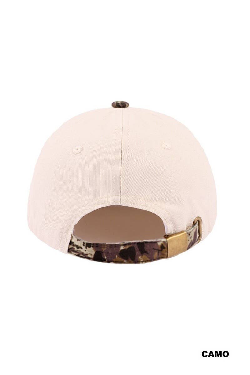 Faith Over Fear Two Tone Cotton Hat