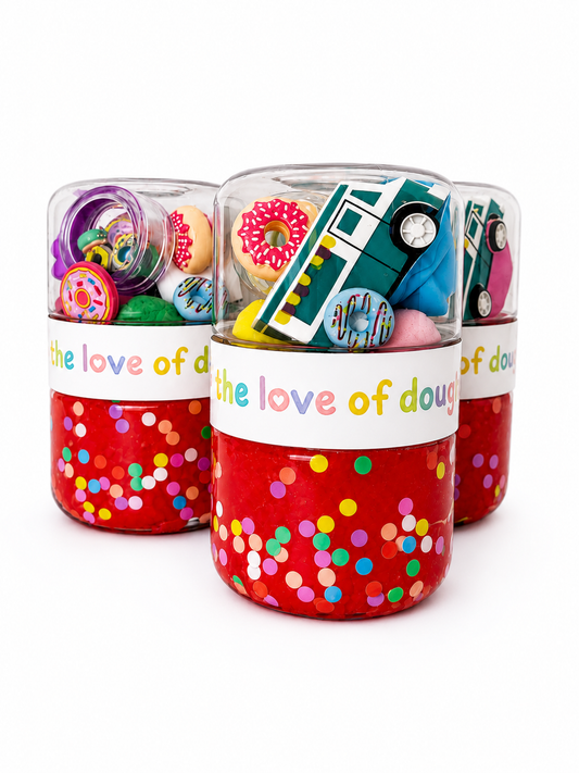 Donut Shoppe Sensory Dough Double Jar