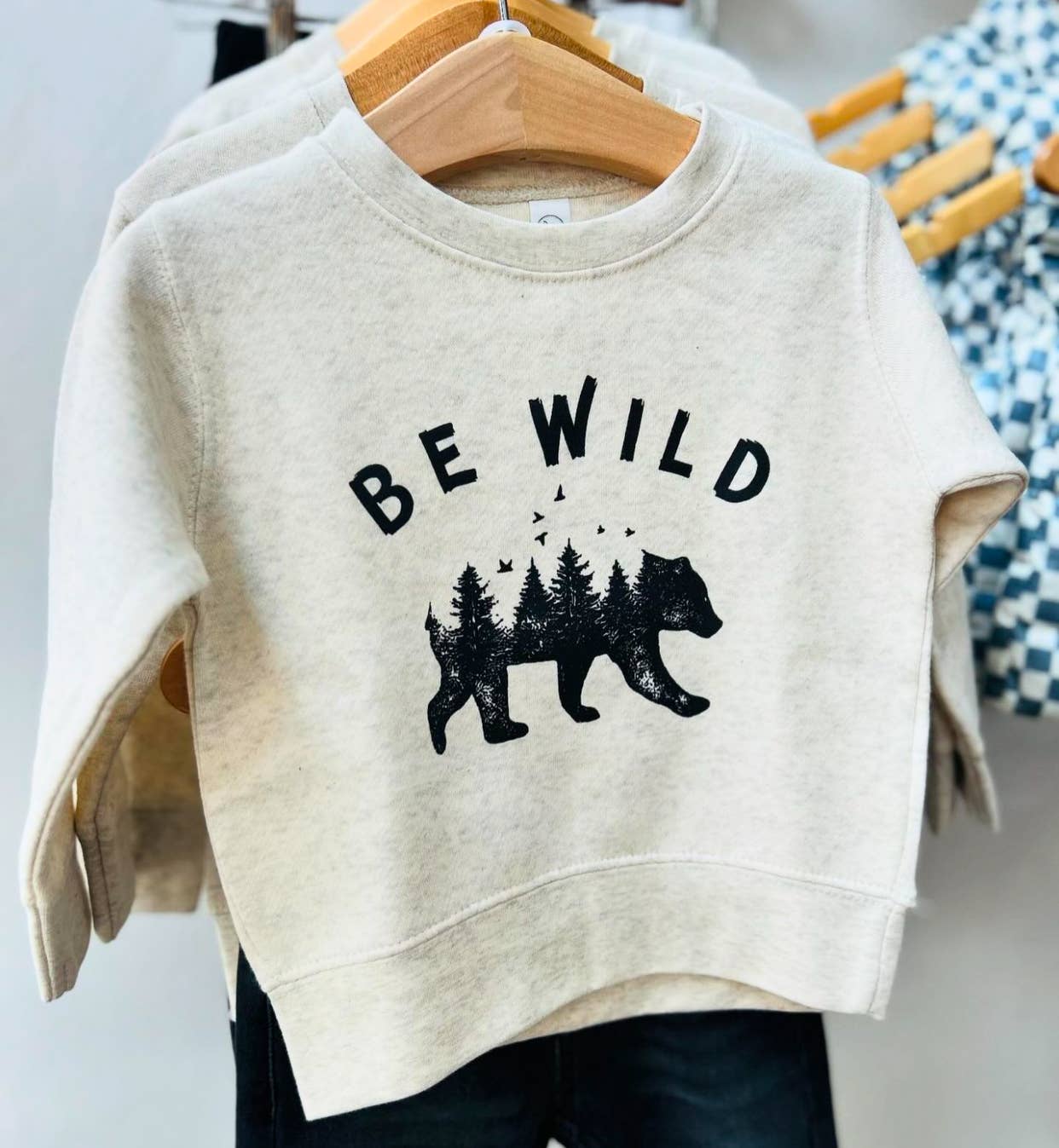 Be Wild | Boys Fall Sweatshirt