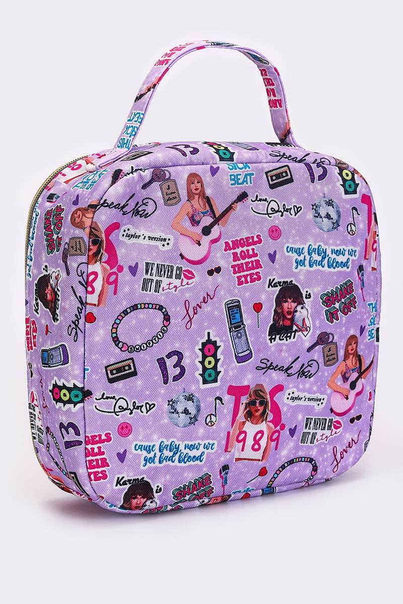 Taylor Swift inspired Music Tour Lunch Boxes Bag