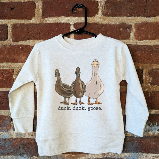 "Duck Duck Goose" Kid Clothing Farm Country Western Toddler