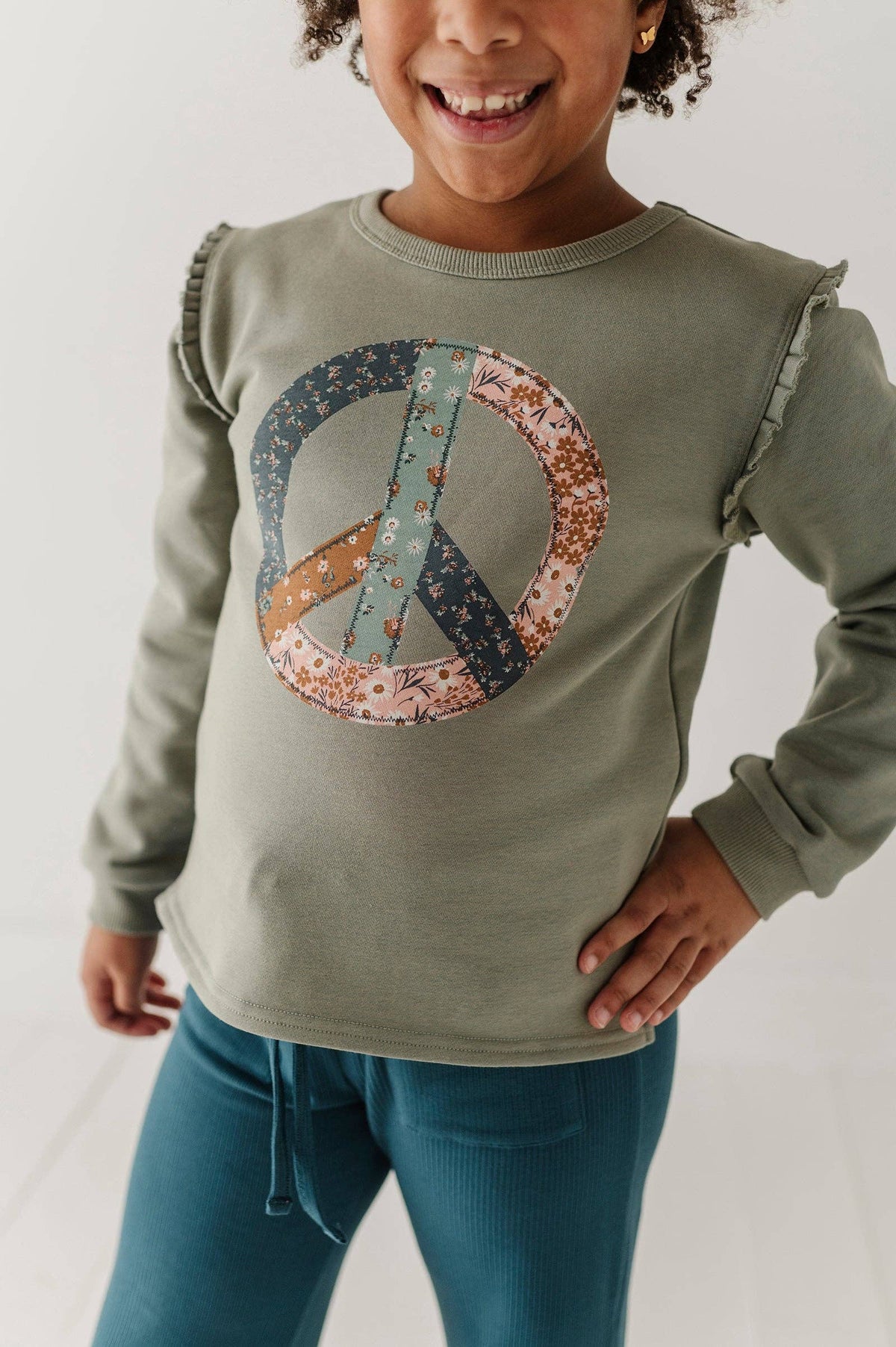 Avery & Alexander Raw Edge Sweatshirt