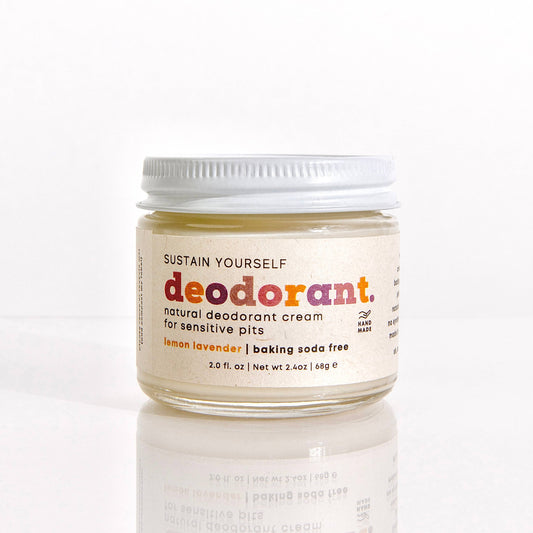 Lemon Lavender Deodorant Cream
