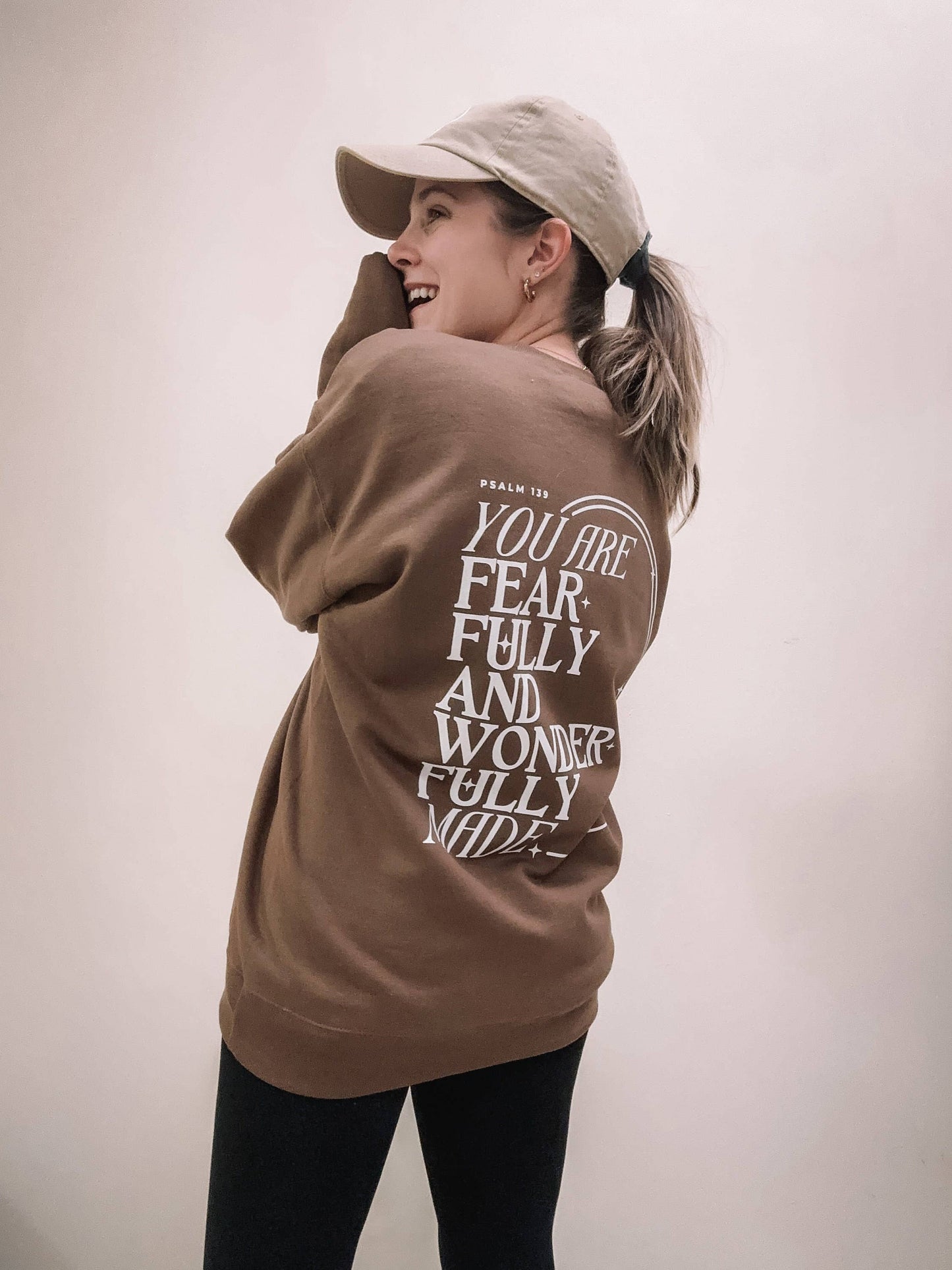 Graphic Fearfully & Wonderfully Made Crewneck