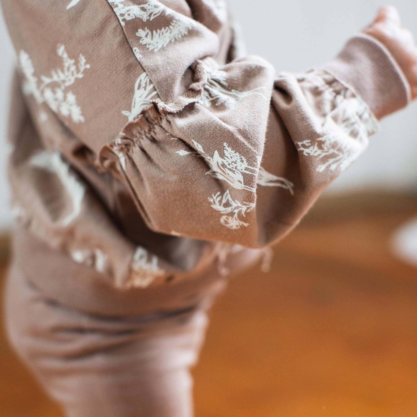 Little Wild Flower Infant Sweatshirt Set