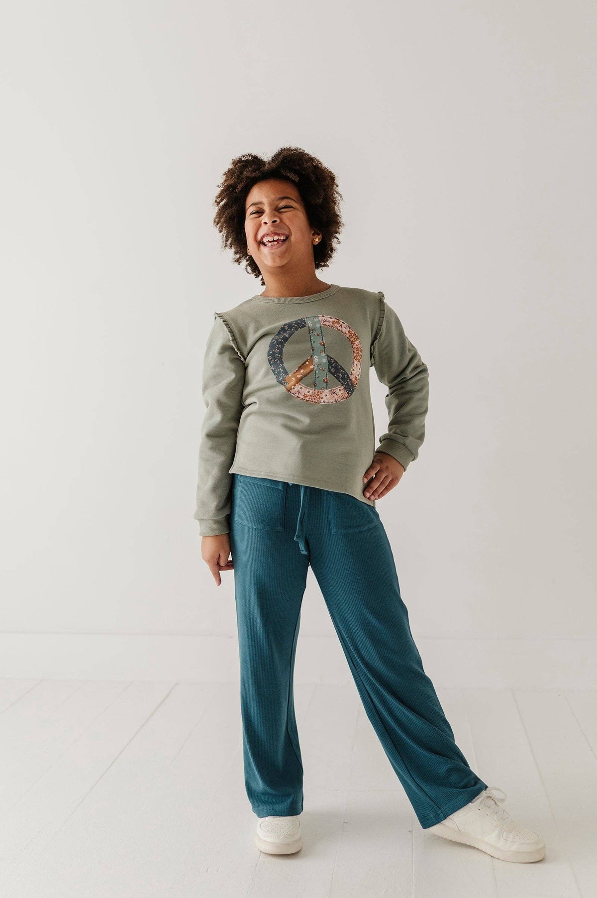 Avery & Alexander Raw Edge Sweatshirt