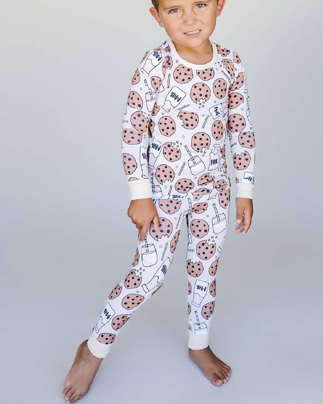 Bamboo Kids' Two Piece Set | Milk & Cookies