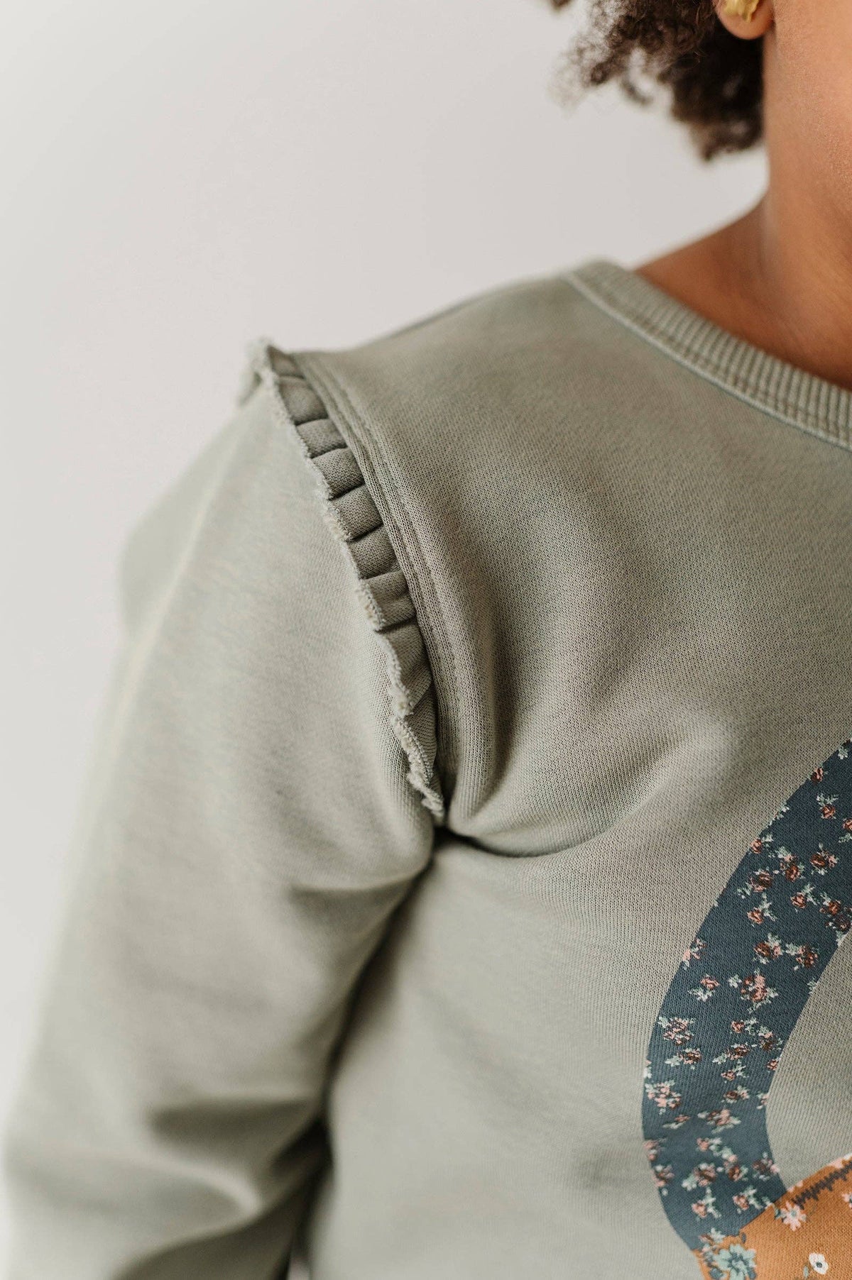 Avery & Alexander Raw Edge Sweatshirt