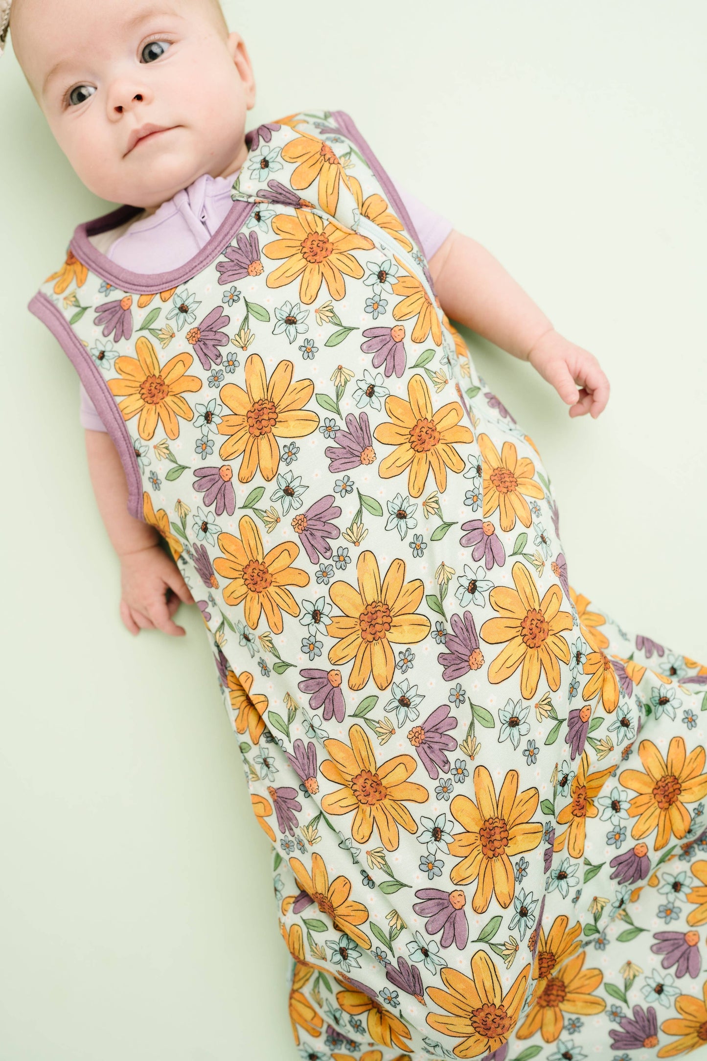Laura Mae Floral Bamboo Sleep Bag