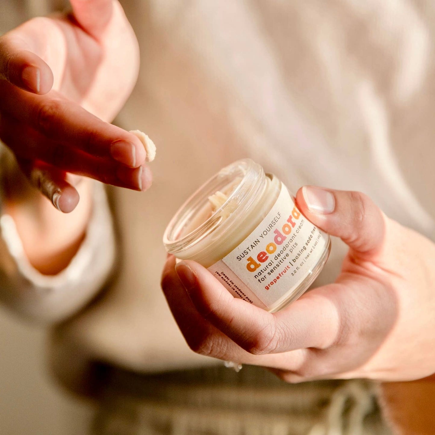 Grapefruit Deodorant Cream