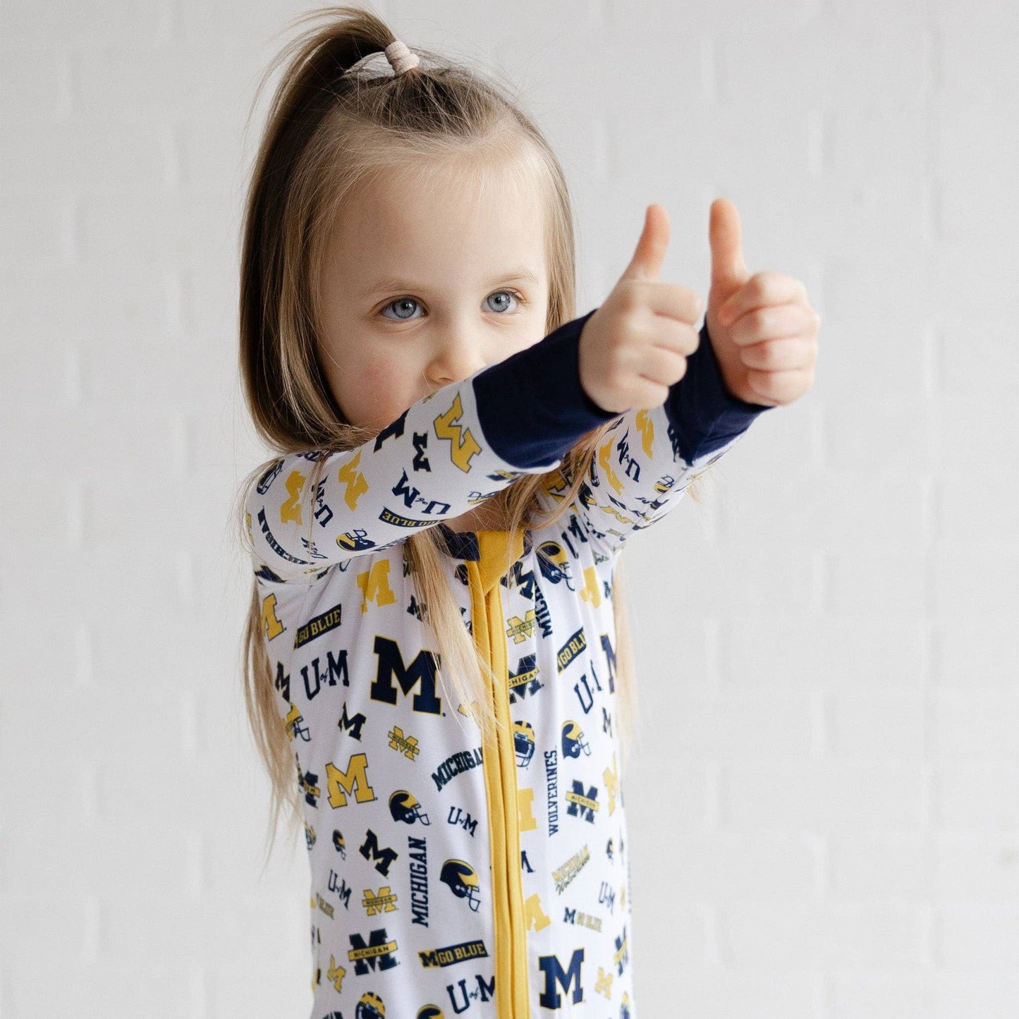 Michigan Wolverines Zippy One-Piece