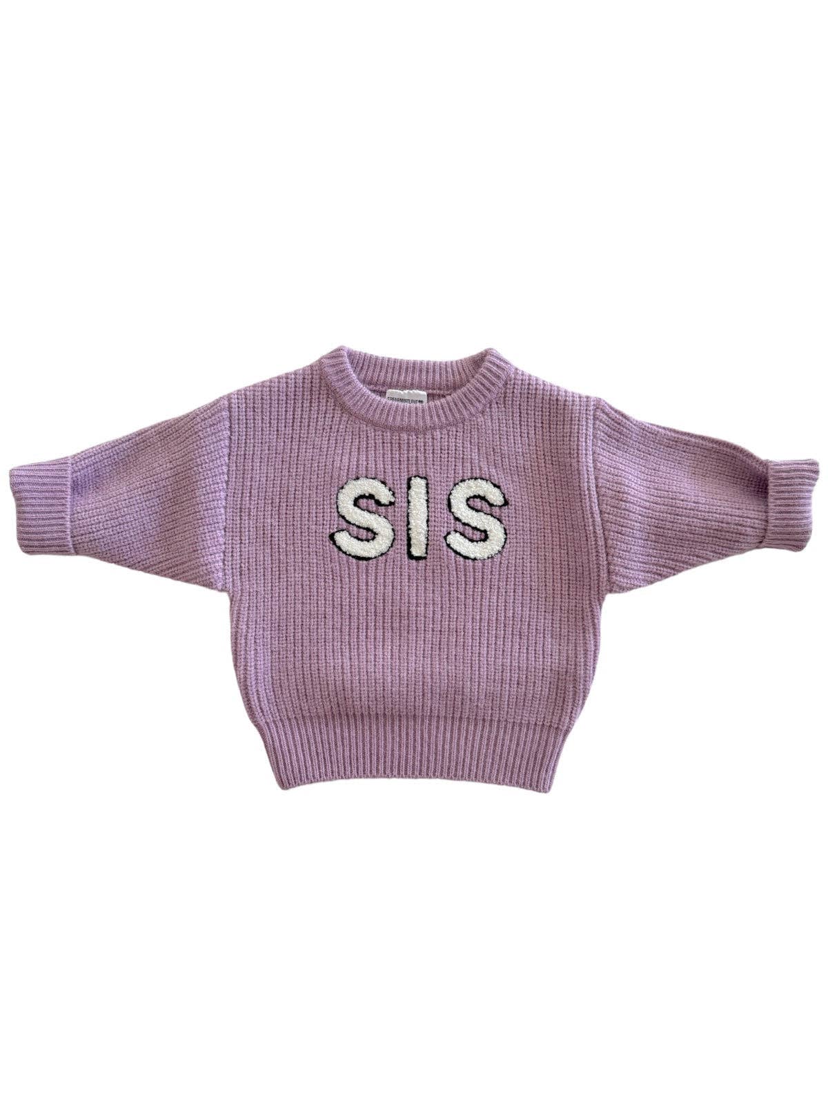 Sis Knit Sweater, Lavender