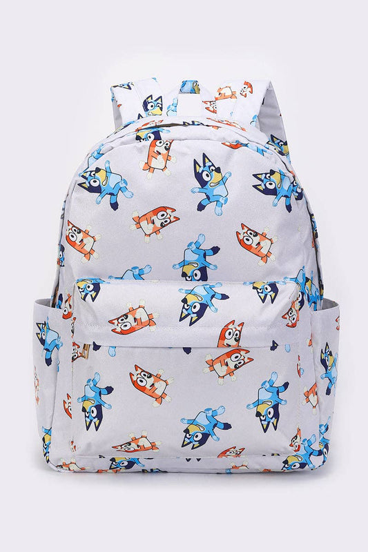 Kids BLUEY Character Printed Backpack