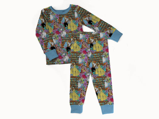 Library Love 2 piece Bamboo PJ RTS