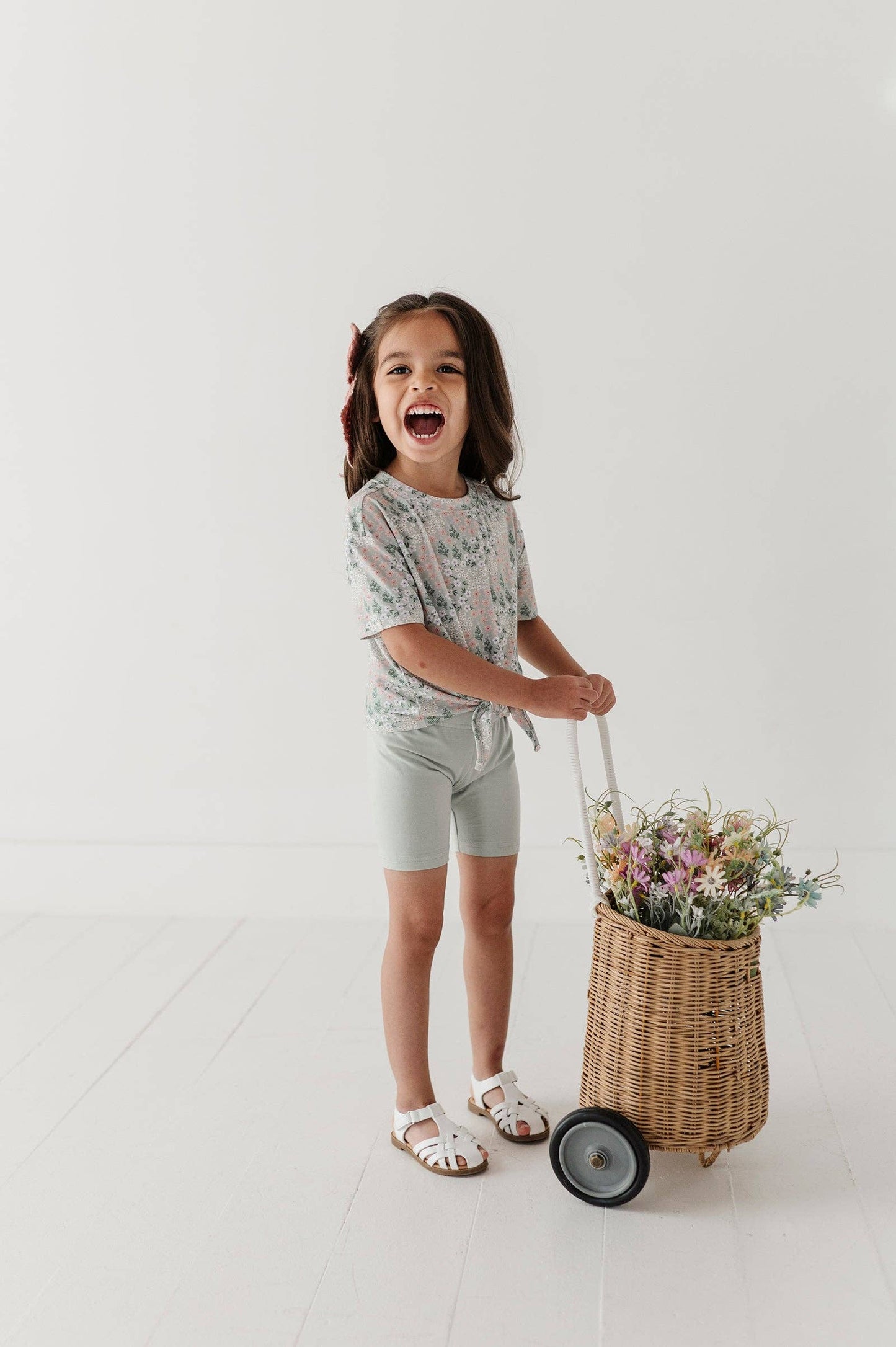 Babysprouts Girl's Tie Front Shirt