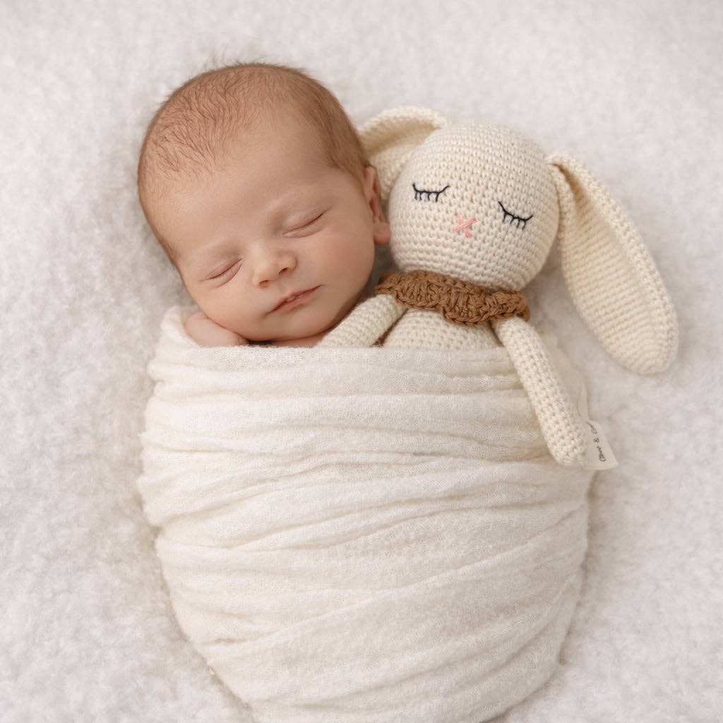 August Sleepy Bunny Doll