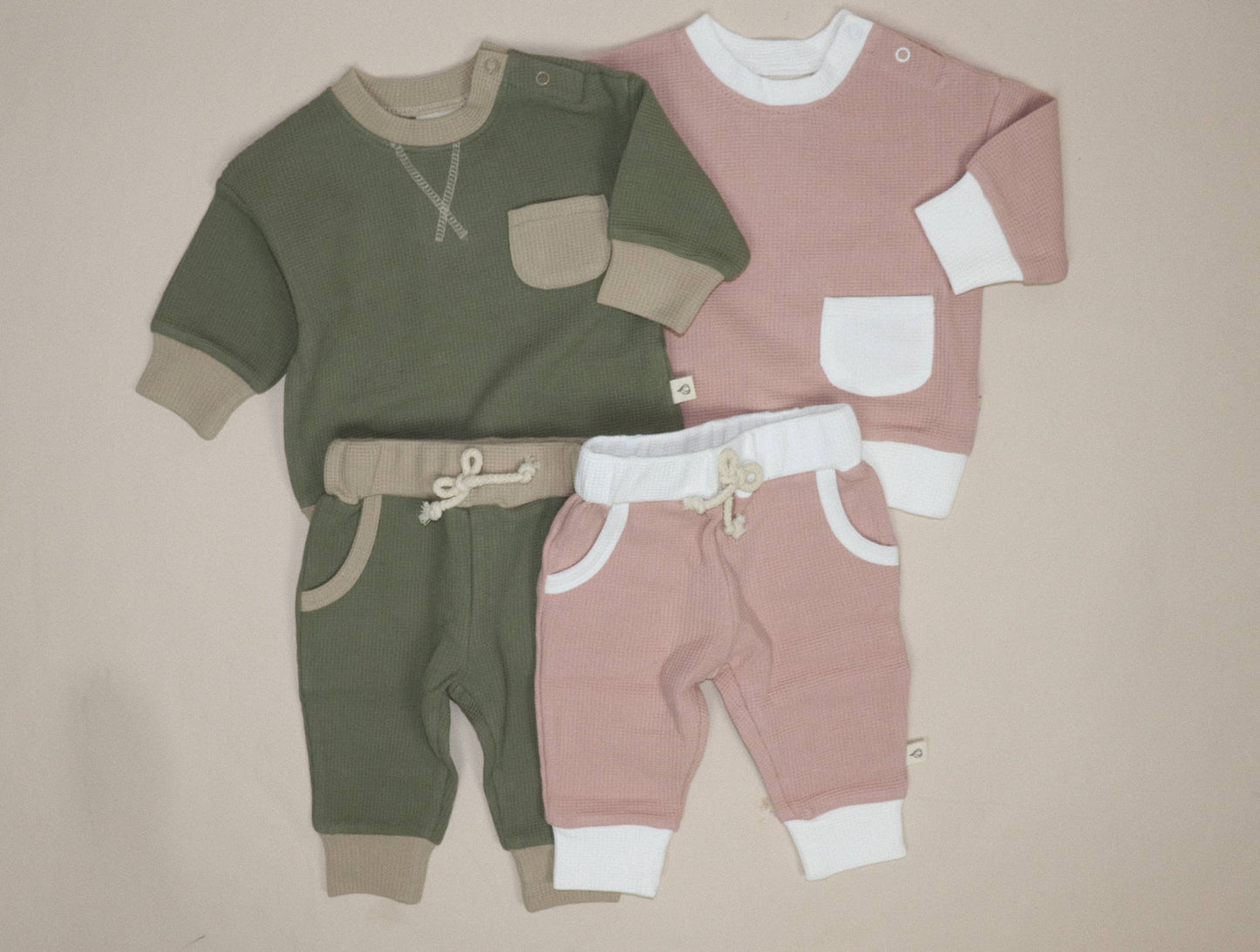 Muted Hunter Set |Baby Toddler Set | Organic Cotton Set